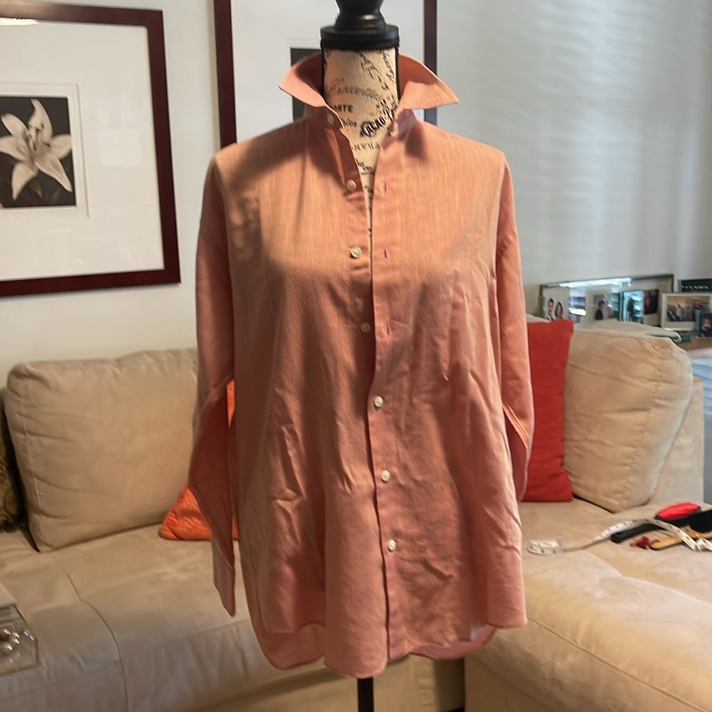 Craig Taylor Coral Button-Down Shirt womens